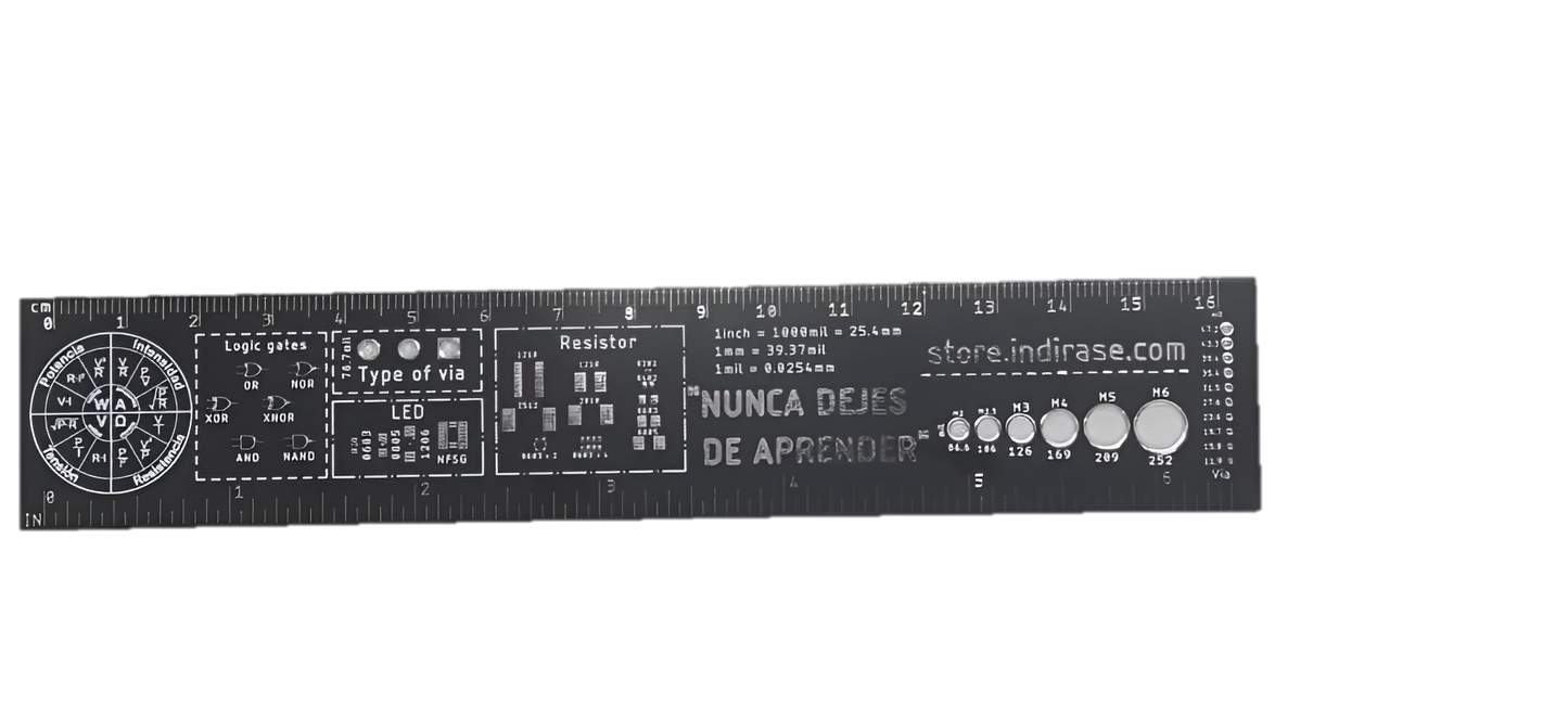Regla PCB INDIRASE