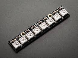 Módulo Tira de 8 Led Rgb Ws2812 5050