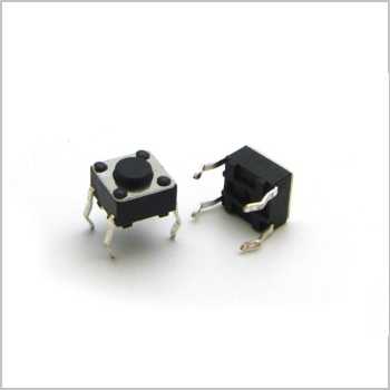 Push botton de 4 terminales 4x4mm