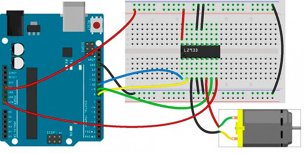 Puente H Driver L293D