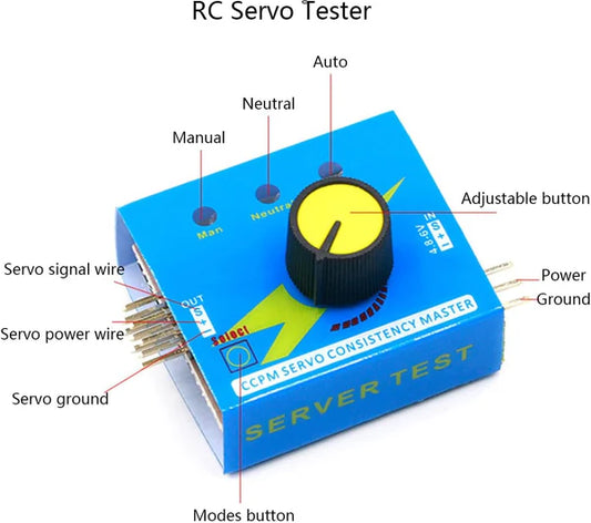 Probador Multi Servos Tester