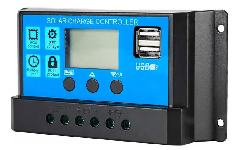 Controlador de Carga Solar PWM 10A