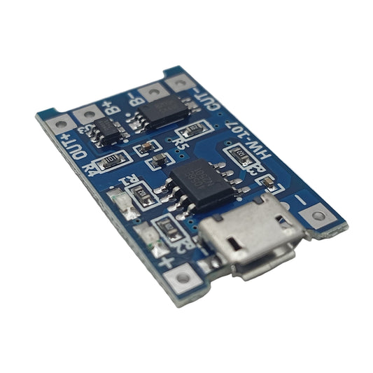 Modulo Micro USB Cargador De Bateria TP4056 Con Proteccion