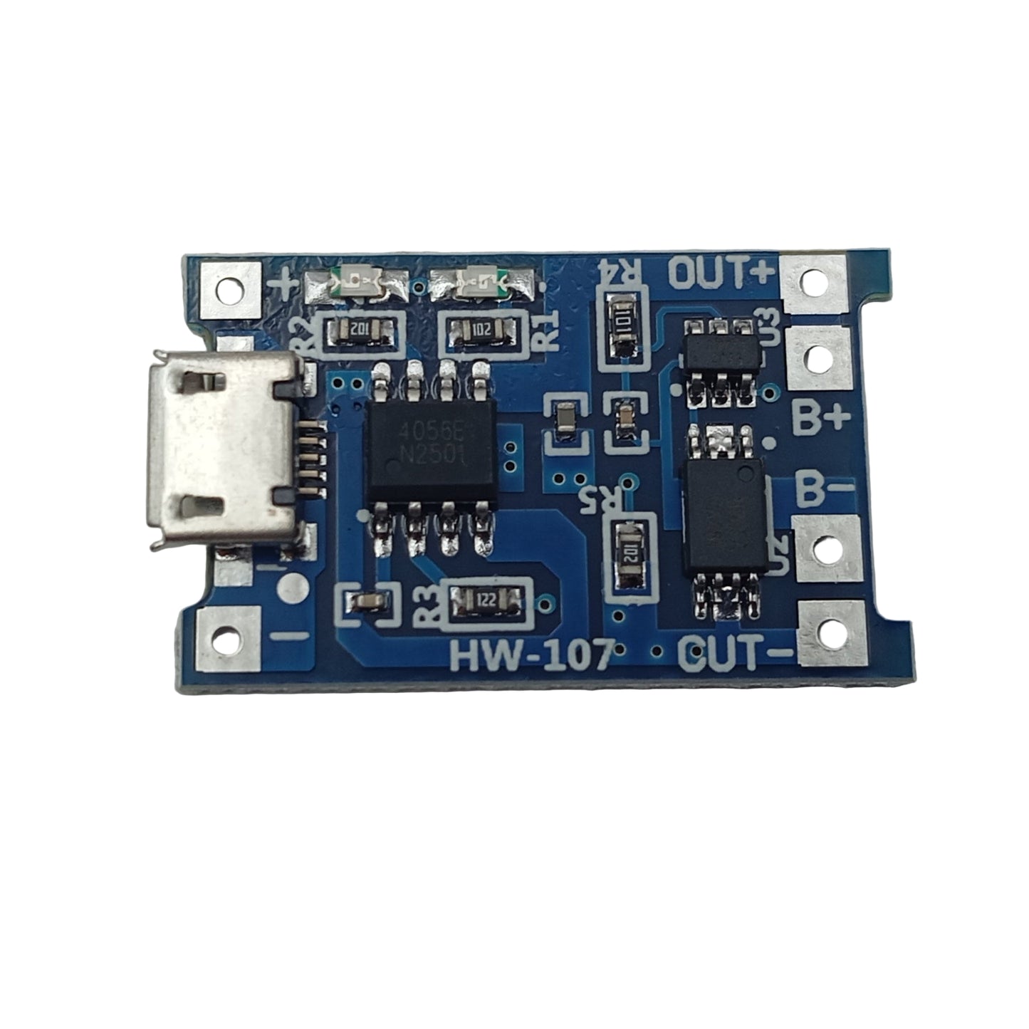 Modulo Micro USB Cargador De Bateria TP4056 Con Proteccion