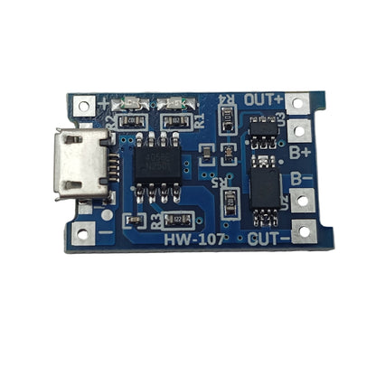 Modulo Micro USB Cargador De Bateria TP4056 Con Proteccion