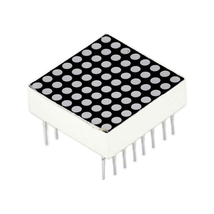 Matriz De Led 8x8 3mm Cátodo Luz Roja