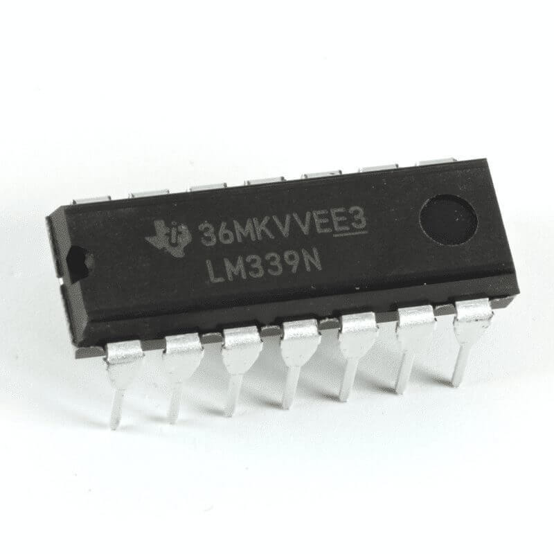 LM339N Comparador de voltaje Cuádruple