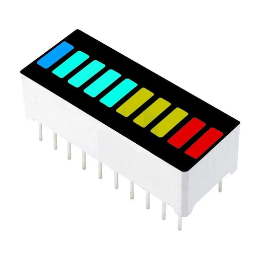 Display de 10 Segmentos de Color